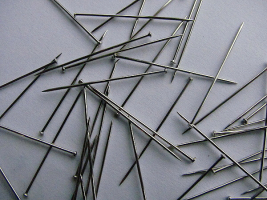 Stahlstecknadeln gehaertet 0,60x30mm 100St.