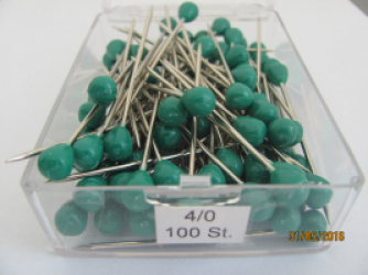 Stecknadeln-Tapezierstecker 1,2x60mm GRÜN 100St.