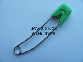 Sicherhetsnadel BABY 56mm GRUEN