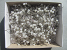 Perlkopfstecknadeln 0,60 x 38mm PERLWEISS RAL 1013.........1000 St.