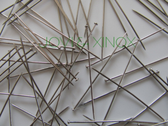 Extra Fine Steel Pins 0,55x32mm extra long 100Pieces