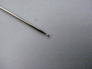 Weaving needle with ball point 80mm with larger eye