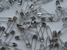 Safety pins 22mm, SILVER 500pcs