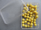 Pins with plastic heads 0,60x17mm YELLOW 50pcs.