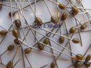 Stainless steel pins 0.59 x31mm COPPER ADDED 200pcs